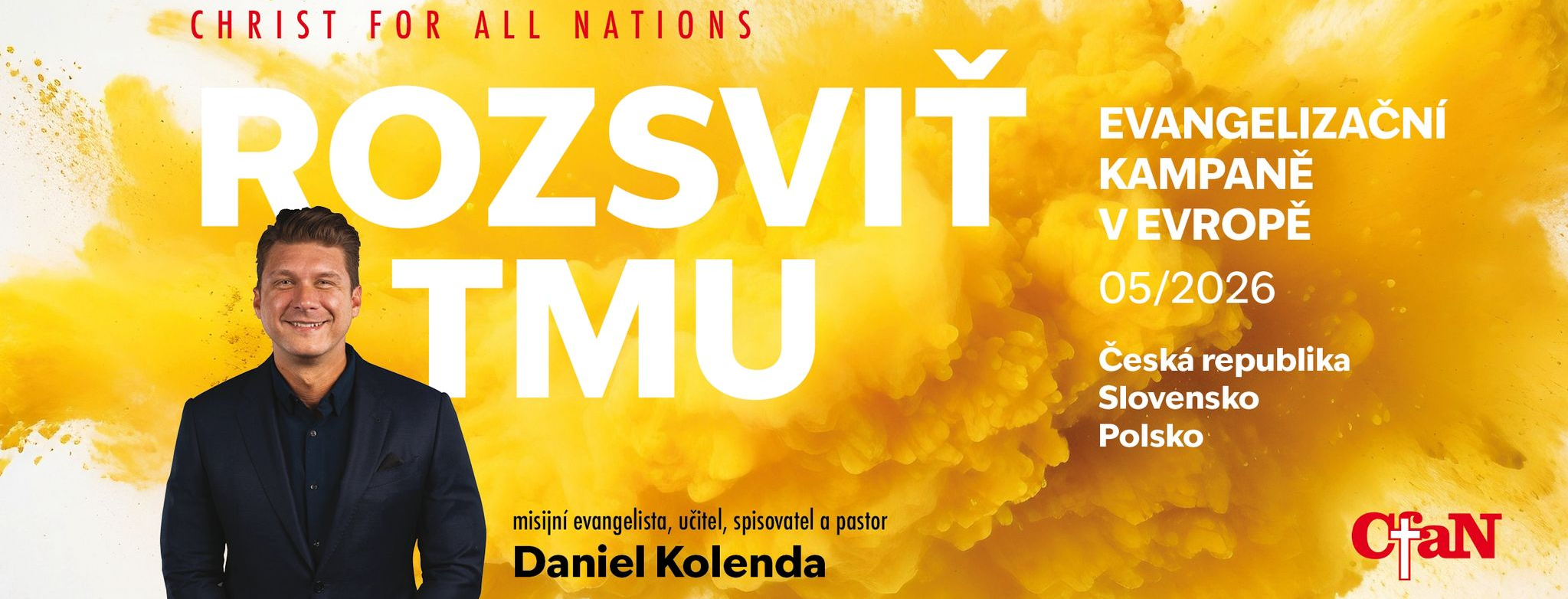 Save the Date s Danielem Kolendou - Rozsviť tmu 2026